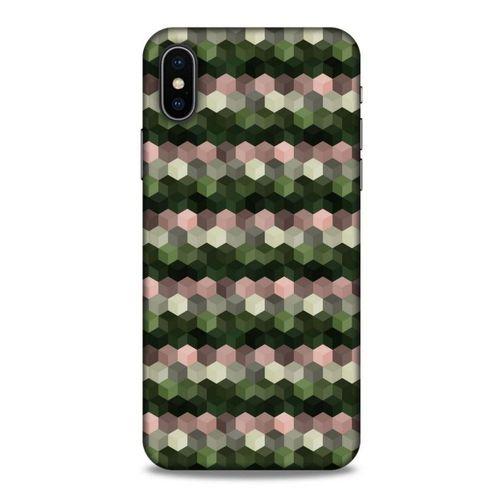 Kamuflaj 44 Apple iPhone XS Kılıf Silikon Kapak