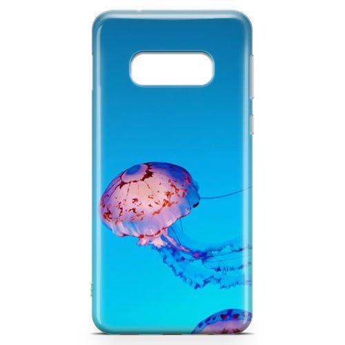 Samsung Galaxy S10e Kılıf Jellyfish Arka Kapak Koruma Desenli Full Koruyucu