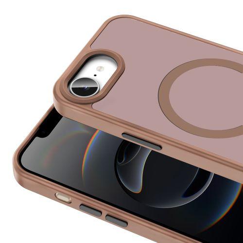 Apple iPhone 16E Kılıf M-safe Şarj Özellikli Mat Arka Yüzey Zore Sio Kapak