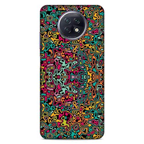 Lopard Xiaomi Redmi Note 9T Uyumlu Kılıf Soyut Sanat (30) Desenli Silicone Case
