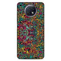 Lopard Xiaomi Redmi Note 9T Uyumlu Kılıf Soyut Sanat (30) Desenli Silicone Case