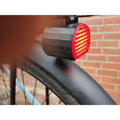 Vanmoof S3 Sepetli Arka Aydınlatma Kapağı (Bu ürün Sadece Plastik parçadır - Almadan Önce Soru Sorabilirsiniz)