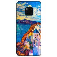 Cityx (20) Huawei Mate 20 Pro Kılıf Silikon Kapak Desenli