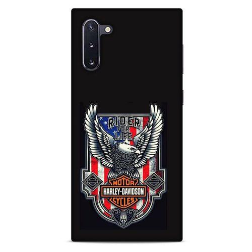 Samsung Galaxy Note 10 Uyumlu Kılıf Motorsiklet (7) Telefon Kılıfı Harley Davidson