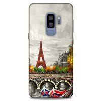 Cityx (28) Samsung Galaxy S9 Plus Kılıf Silikon Kapak Desenli