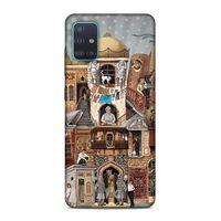 Samsung Galaxy A51 Uyumlu Kılıf Azarbaijan (49) Ultra Silikon Kılıf Şehir Simgeleri
