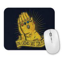 Infinity War In  Gems We Trust Mouse Pad
