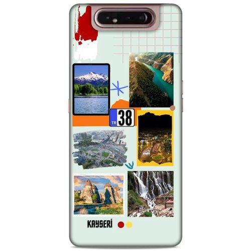 Lopard Samsung Galaxy A80 Uyumlu Kılıf Şehirli ※ (38) Kayseri Neo Hybrid Kılıf