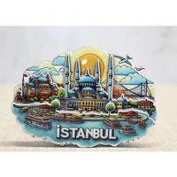 Ahşap İstanbul Temalı Magnet Alk4598