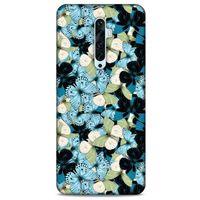 Oppo Reno 2z Kılıf Kelebek Etkisi (26) Tpu Silikon Kılıf Sarı Kırmızı