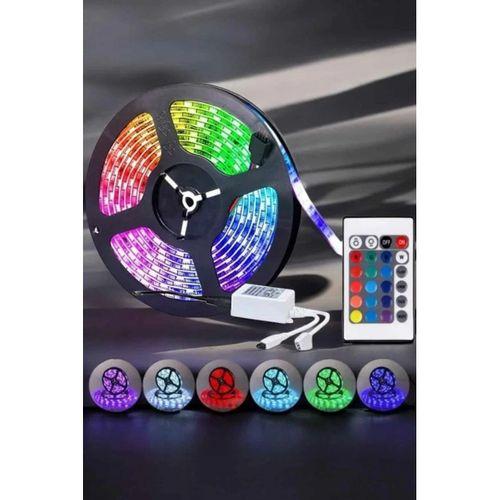 Led Işık 5 Metre Şerit Led Rgb Işıklı