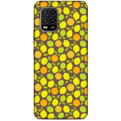 Frutix Turunç 01 Xiaomi Mi 10 Lite Kılıf Desenli Silikon