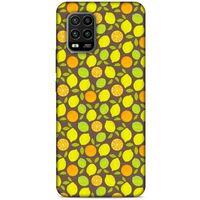 Frutix Turunç 01 Xiaomi Mi 10 Lite Kılıf Desenli Silikon