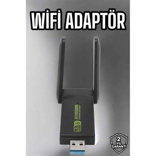 Wifi Adaptör Çift Bantlı Kablosuz Wifi Adaptörü