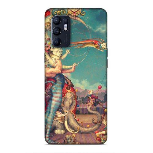 Oppo Reno 6 4G Uyumlu Kılıf Azarbaijan (46) Core Armor Kılıf Illustration