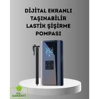 Dijital Ekranlı Kablosuz Hava Pompası Led Işıklı 12v 80w
