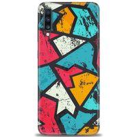 Samsung Galaxy A70 Kılıf HD Baskılı Kılıf - Grafiti + Tam Ekran Koruyucu