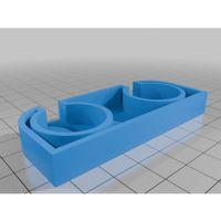 Olight Perun 2 ve Seeker 4 Mini Şarj Yuvası 3D Baskı (Bu ürün Sadece Plastik parçadır - Almadan Önce Soru Sorabilirsiniz)