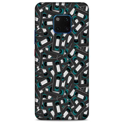 Retro (26) Desen Tpu Silikon Kılıf Renkli Huawei Mate 20 Pro Kılıf