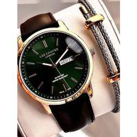 Lee Cooper İtalyan Tasarım Bileklik Hediyeli 2 Yıl Garantili 5 Atm Erkek Kol Saati ELC.08235.172