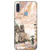 Cityx (10) Samsung Galaxy A11 Kılıf Silikon Kapak Desenli