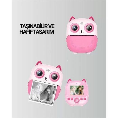 2.4” Ekranlı Mini Kamera – 1080p Kayıt + Mürekkepsiz Yazdırma