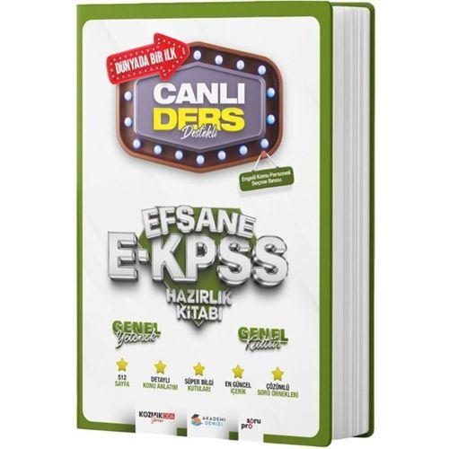 EKPSS Genel Kültür Genel Yetenek Canlı Ders Efsane Hazırlık Kitabı Akademi Denizi