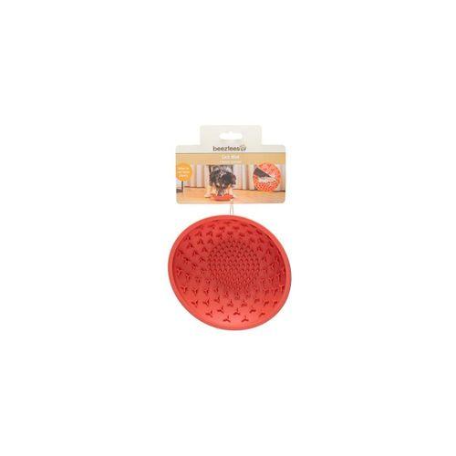 Beeztees Yavru Köpek Mama Yeme Oyuncağı, Silikon, Kırmızı, 19cm
