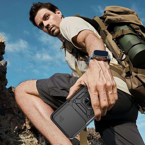 Honor 400 Kılıf Magnetik Standlı Kamera Korumalı Zore Sürgülü Vega Kapak