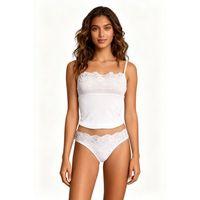 Berrak Brodeli İp Askılı Bikini Takım 2112