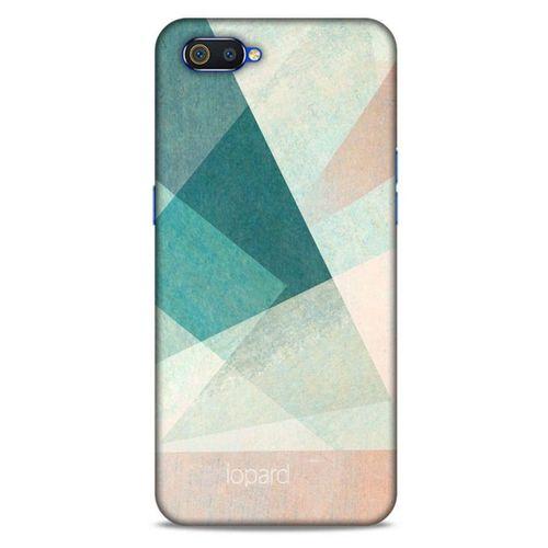 Oppo Realme C2 Kılıf Pastel Renkler (24) Darbe Emici Kılıf Yeşil Beyaz