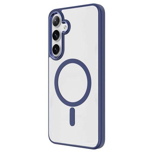 Galaxy S25 Plus Kılıf M-safe Şarj Özellikli Zore Krom M-safe Silikon Kapak