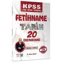 KPSS FETİHNAME Tarih 20 Deneme Sınavı Bekir Çelik