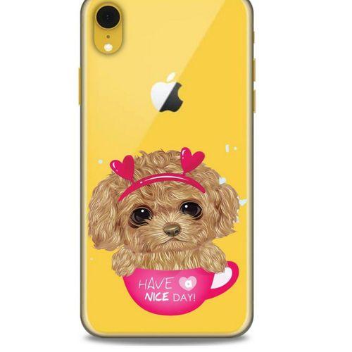 Zoologix (79) Apple iPhone XR Şeffaf Kılıf Silikon Desenli