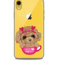Zoologix (79) Apple iPhone XR Şeffaf Kılıf Silikon Desenli