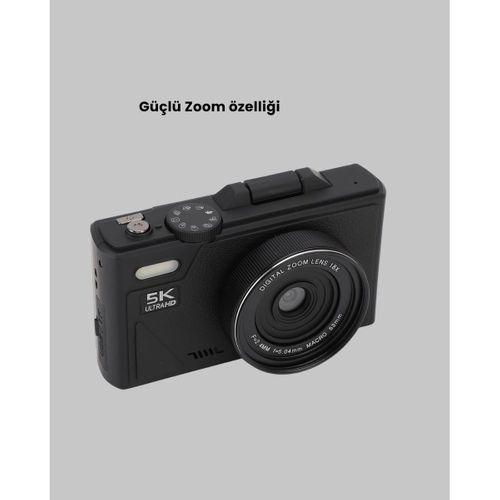 5k Ultra Hd Kamera Gülümseme Algılama Otofokus 18x Optik Zoom