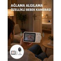 Wifi Gerektirmeyen Dijital Şifrelemeli Bebek Monitörü Yeni Nesil