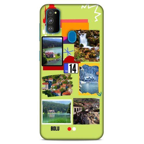 Lopard Samsung Galaxy M30s Uyumlu Kılıf Şehirli ※ (14) Bolu Lansman Kılıf