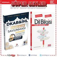 Dizgi 2024 Dkab 5 li Deneme ve AKM Dil Bilgisi Soru Bankası Seti 2 Kitap