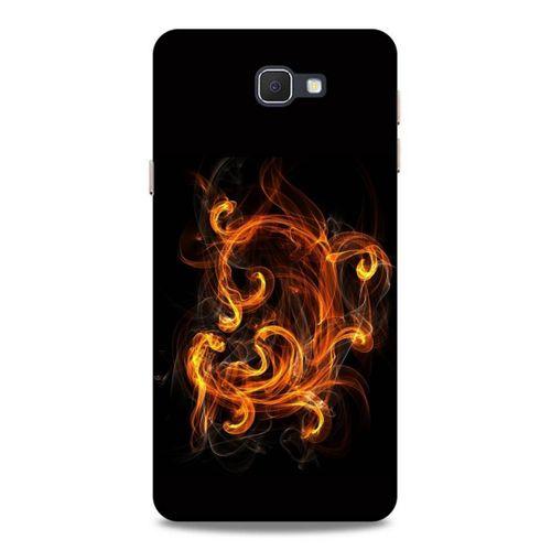 Lopard Samsung Galaxy J7 Prime Uyumlu Kılıf FireX (25) Antişok Kapak Ateş Kırmızı
