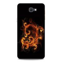 Lopard Samsung Galaxy J7 Prime Uyumlu Kılıf FireX (25) Antişok Kapak Ateş Kırmızı