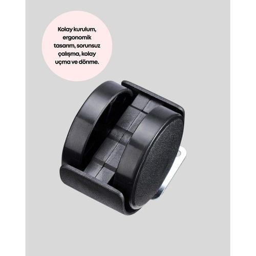 Sehpa Ve Ekipmanlar İçin 4 Cm Kilitsiz Ayak Tekli
