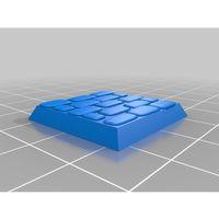 25mm Taş Desenli Kare Tabana (Bu ürün Sadece Plastik parçadır - Almadan Önce Soru Sorabilirsiniz)