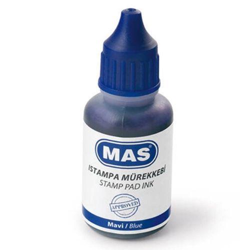 Mas Istampa Mürekkebi 20Ml Mavi - 2 adet