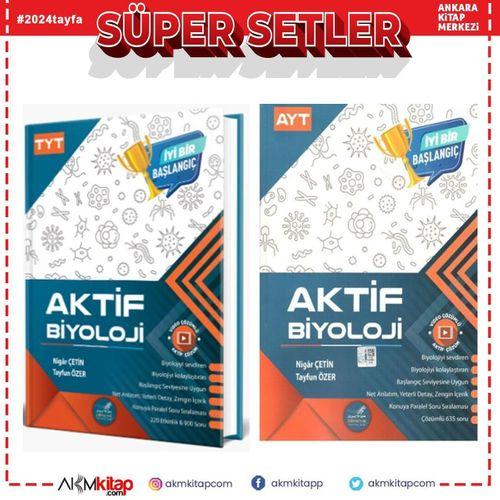 Aktif Öğrenme TYT AYT 0 dan Başlayanlara Biyoloji Seti 2 Kitap