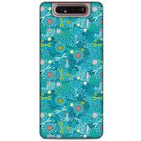 Samsung Galaxy A80 Kılıf Kelebek Etkisi (44) Tough Armor Kılıf Karışık Renkli