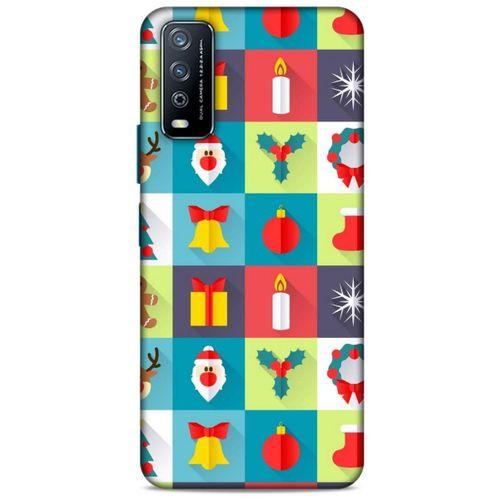 Xiaomi Redmi Note 9 4g Kılıf Yılbaşı Süsleri (24) Darbe Emici Kılıf
