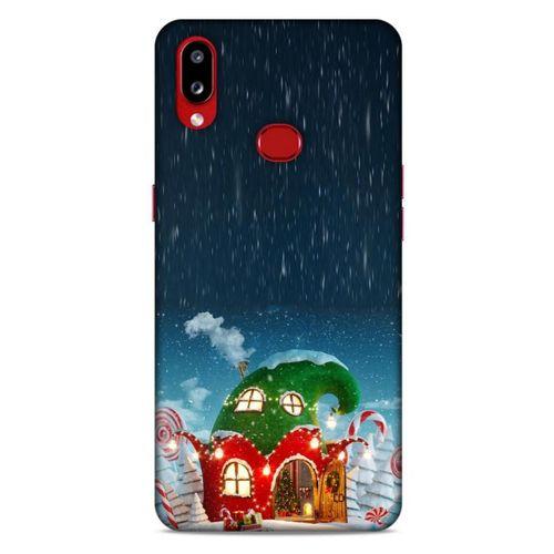 Samsung Galaxy A10s Kılıf Snowix (7) Telefon Kılıfı Koyu Yeşil