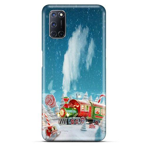 Alcatel 3x 2020 Kılıf Snowix (11) Tam Koruma Yeşil Kırmızı