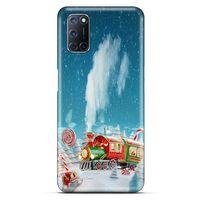 Alcatel 3x 2020 Kılıf Snowix (11) Tam Koruma Yeşil Kırmızı